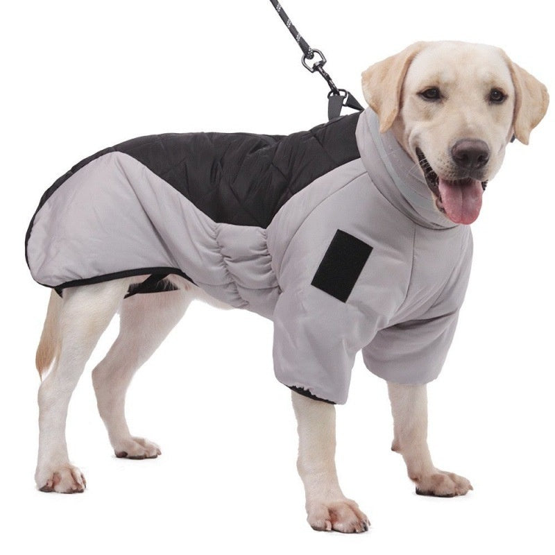 Waterproof Winter Dog Coat - Warm, Thick Vest for Medium & Large Dogs (Labrador Jacket)