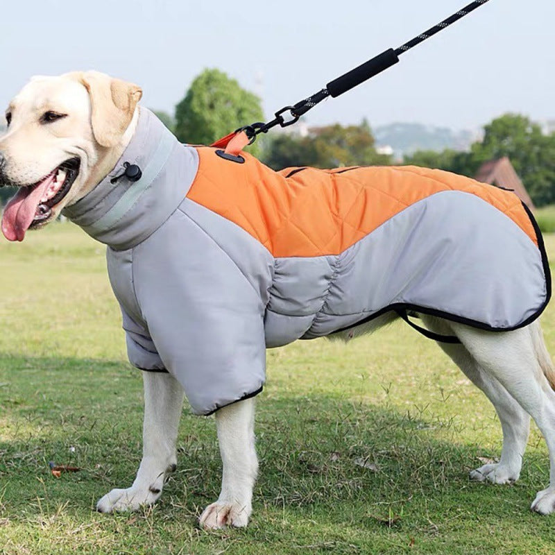 Waterproof Winter Dog Coat - Warm, Thick Vest for Medium & Large Dogs (Labrador Jacket)
