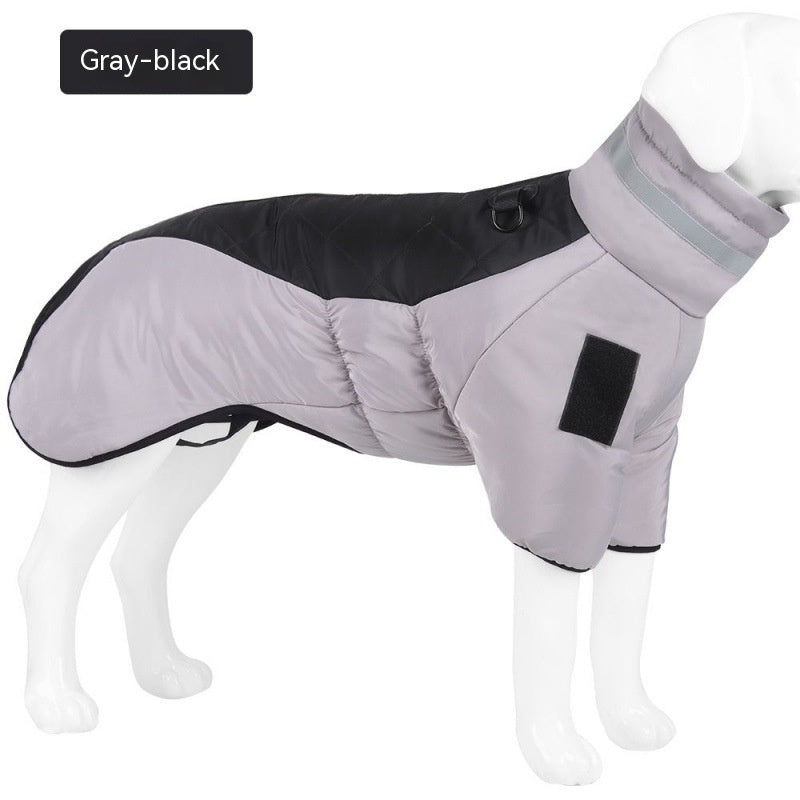 Waterproof Winter Dog Coat - Warm, Thick Vest for Medium & Large Dogs (Labrador Jacket)
