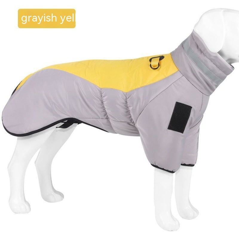 Waterproof Winter Dog Coat - Warm, Thick Vest for Medium & Large Dogs (Labrador Jacket)